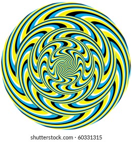 Hypnotic Swirly Sphere