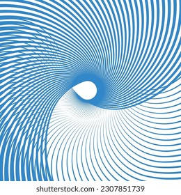 diseño de ilustración de vector de fondo de círculo hipnotizado