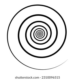 hypnotist circle icon vector illustration design