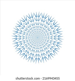 hypnotize eye catching circle vector