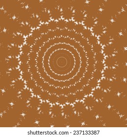 hypnotize floral vector background 