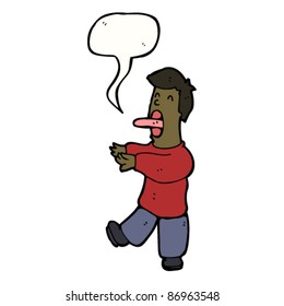 hypnotized man cartoon