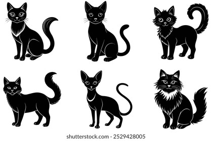 Hypoallergenic Cut cat 6 vector file