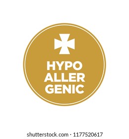 Hypoallergenic golden icon