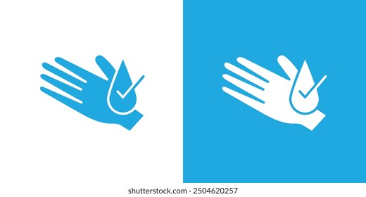 hypoallergenic icon Symbol mark in filled style