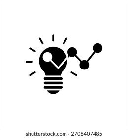 icono de hipótesis. Icono de Ciencia e Investigación. Signo de hipótesis de Vector de línea, símbolo de Diseño web.