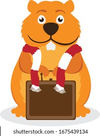 hyrax logo character and mascot template
