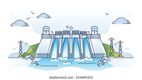 hydroelectric energy clip art