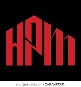 Design da letra HZM. Design do logotipo da tecnologia da letra HZM. HZM Monogram design logotipo para um empresário e empresa.