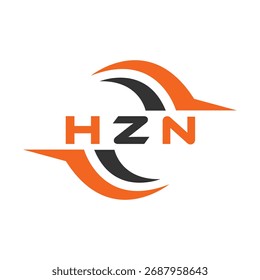 HZN letter design. HZN letter technology logo design. HZN Monogram logo design for an entrepreneur and business.