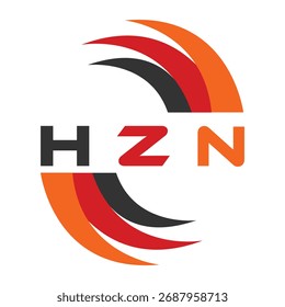 HZN letter design. HZN letter technology logo design. HZN Monogram logo design for an entrepreneur and business.