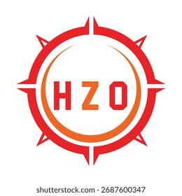 HZO letter design. HZO letter technology logo design. HZO Monogram logo design for an entrepreneur and business.