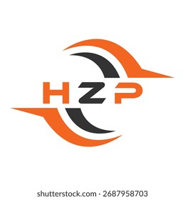 Design da letra HZP. Design do logotipo da tecnologia da letra HZP. HZP Monogram design logotipo para um empresário e empresa.