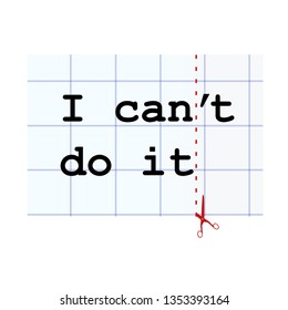 "I can do it" motivation print