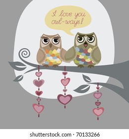 'I love you always' greeting card