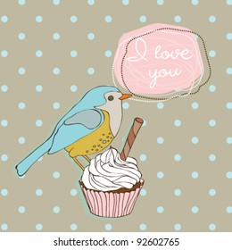 "I love you" valentine's day card