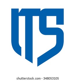 i, t, and s logo vector.