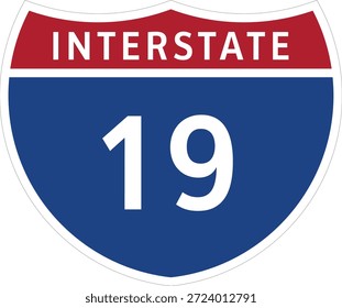 I-19, Interstate 19 Highway System Design Sign