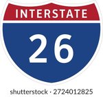 I-26, Interstate 26 Highway System Design Sign
