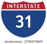 I-31, Interstate 31 Highway System Design Sign