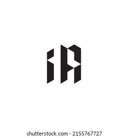 IA initial logo letters in high quality professional design that will print well across any print media