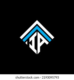 IA letter logo creative design with vector graphic, IA simple and modern logo.