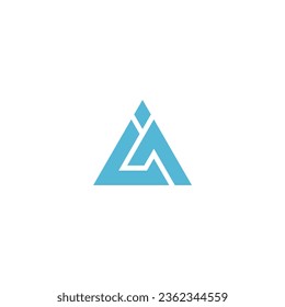 Diseño de marca de letras IA