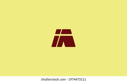 ia letter vector logo design