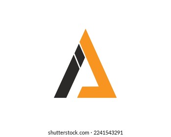 IA letter. IA letter vector logo design. AI logo. Premium vector. Lettering logo. Creative design