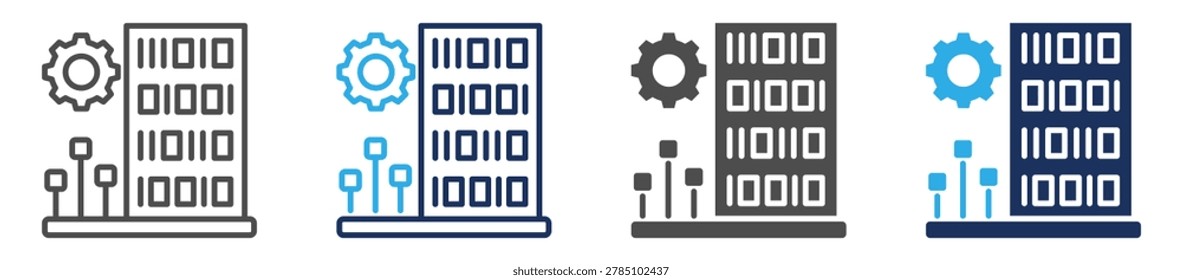 iac devops icon set multi concept