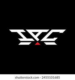 IAC letter logo vector design, IAC simple and modern logo. IAC luxurious alphabet design  