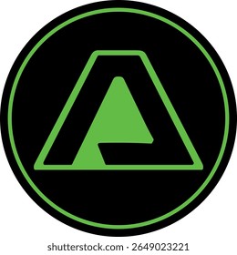 iagent protocol-agent criptomoeda ilustrações no plano de fundo abstrato. Ilustrações em 3d.
