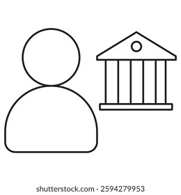 IAM Governance Icon, Effective IAM Governance Strategies, Optimizing Identity  Access Management Governance, Vector