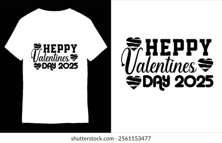 iam truly in love with you happy valentine day typography T shrit design Template.