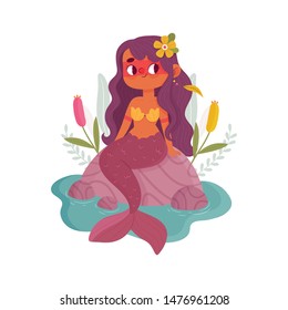 Iara - Mermaid From A Brazilian Folklore