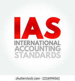 438 International Accounting Standards Images, Stock Photos & Vectors ...