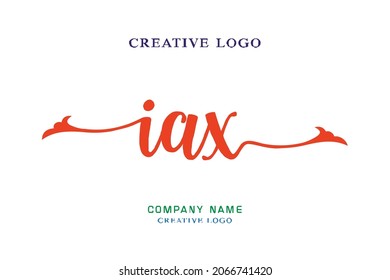 El logotipo de marcado IAX es sencillo, fácil de entender y autorizado