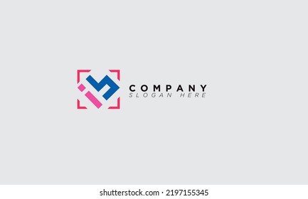 IB Alphabet letters Initials Monogram logo BI, I and B