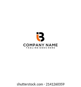 IB or BI letters with creative combinations for your logo design