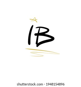 IB-Logo für Ersthandschrift für Identität