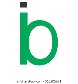 ib letter vector logo