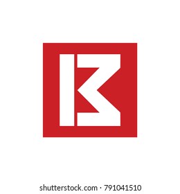 ib letter vector logo