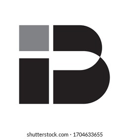 IB logo design for technology companies and business consulting