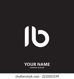 ib logo vector icon symbol bi brand design