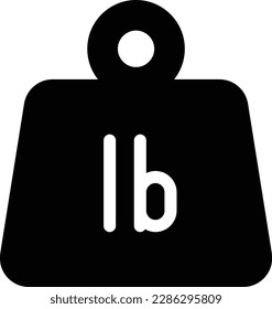 ib weight Vector illustration on a transparent background.Premium quality symbols.Glyphs vector icon for concept and graphic design.