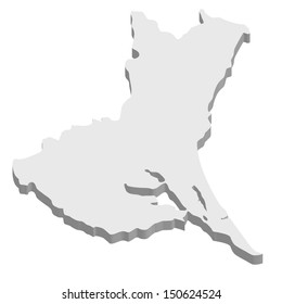 Ibaraki  map  japan