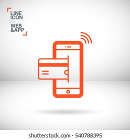 i-beacon isolated minimal icon. home radar graph line vector icon for websites and mobile minimalistic flat design. 