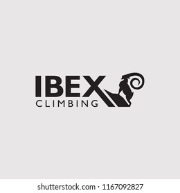 Ibex Climbing Logo Template