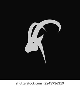 Ibex logo template icon vector design