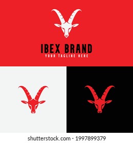 ibex logo vector design. for logo template